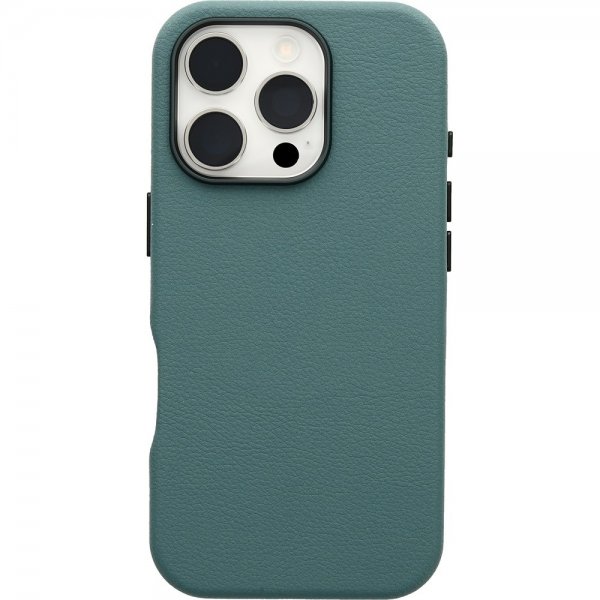 Otterbox iPhone 16 Pro Deksel Symmetry Cactus Leather MagSafe Sagebrush