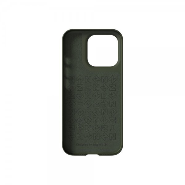 Nudient iPhone 16 Pro Deksel Thin Case MagSafe Pine Green