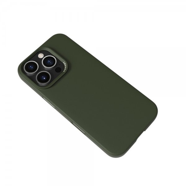 Nudient iPhone 16 Pro Deksel Thin Case MagSafe Pine Green