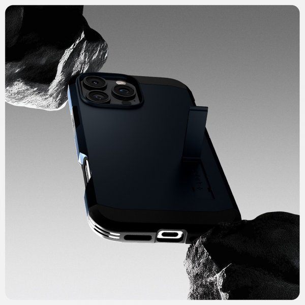 Spigen iPhone 16 Pro Deksel Tough Armor MagFit Metal Slate