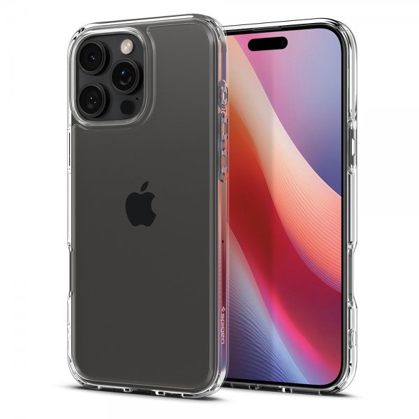 Spigen iPhone 16 Pro Deksel Ultra Hybrid Crystal Clear