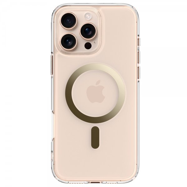 Spigen iPhone 16 Pro Deksel Ultra Hybrid MagFit Gull