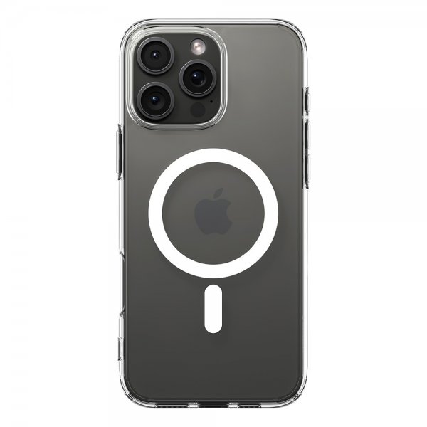 Spigen iPhone 16 Pro Deksel Ultra Hybrid MagFit Hvit