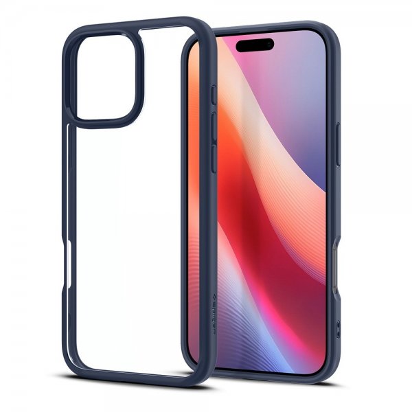 Spigen iPhone 16 Pro Deksel Ultra Hybrid Navy Blue