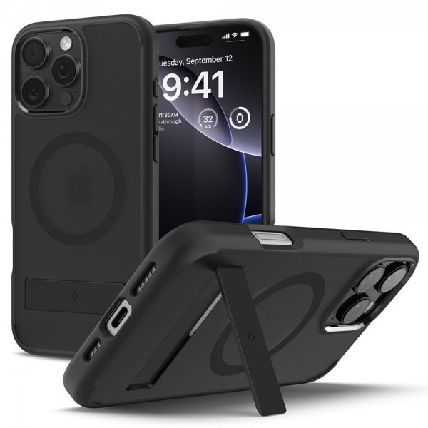Spigen iPhone 16 Pro Deksel Ultra Hybrid S MagFit Frost Black