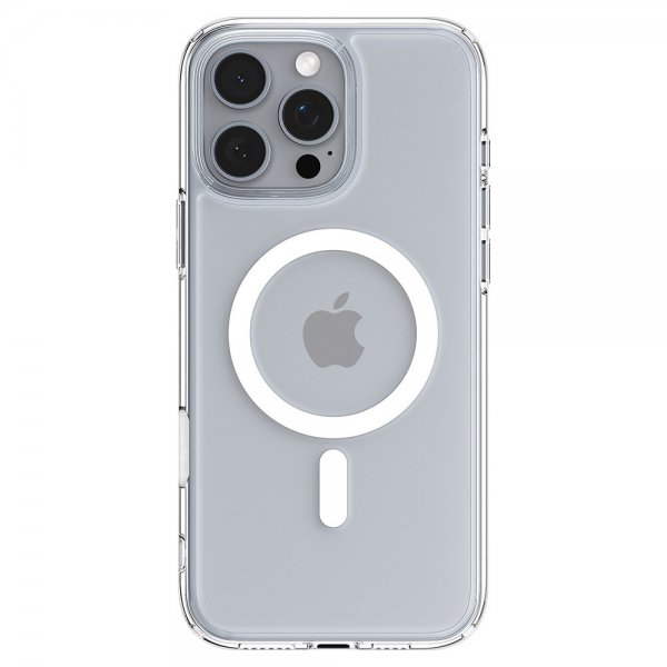 Spigen iPhone 16 Pro Deksel Ultra Hybrid T MagFit Clear White