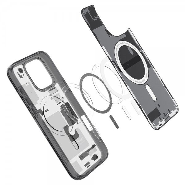 Spigen iPhone 16 Pro Deksel Ultra Hybrid Zero One MagFit Svart