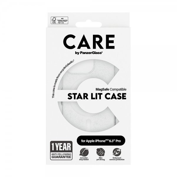 CARE by PanzerGlass iPhone 16 Pro Deksel Urban Combat MagSafe Star Lit