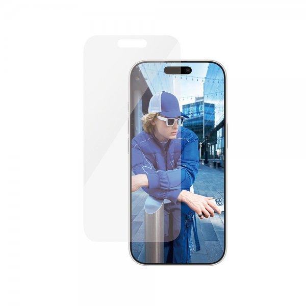 PanzerGlass iPhone 16 Pro Skjermbeskytter Classic Fit EasyAligner