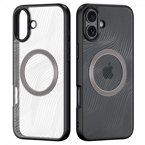 Dux Ducis iPhone 16 Deksel Aimo Series MagSafe Svart
