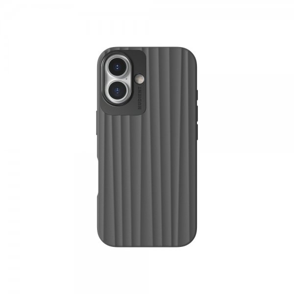 Nudient iPhone 16 Deksel Bold MagSafe Storm Black