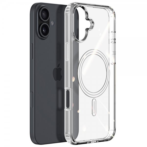 Dux Ducis iPhone 16 Deksel Clin Series MagSafe Transparent