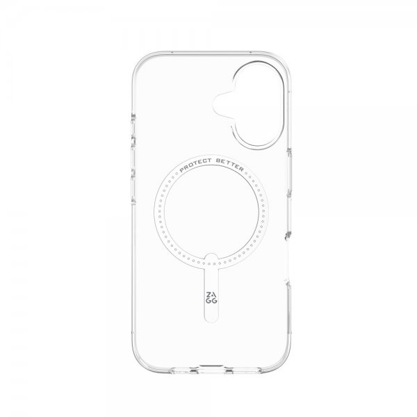 Zagg iPhone 16 Deksel Crystal Palace Lite Snap Transparent