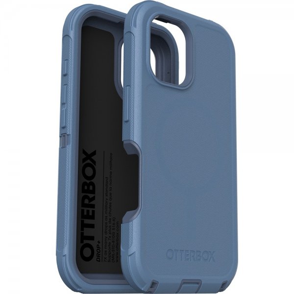 Otterbox iPhone 16 Deksel Defender MagSafe Baby Blue Jeans