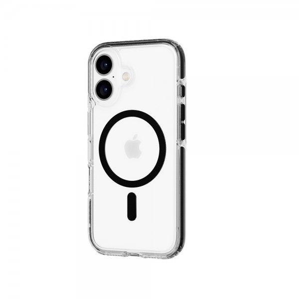 Tech21 iPhone 16 Deksel EvoCrystal MagSafe Svart