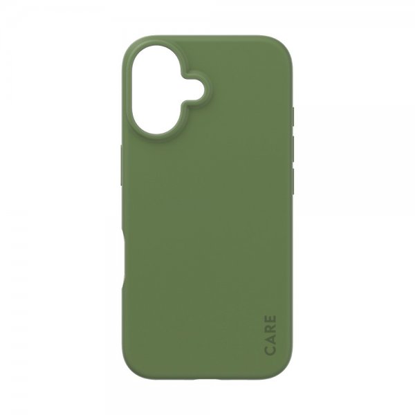 CARE by PanzerGlass iPhone 16 Deksel Fashionable Grønn