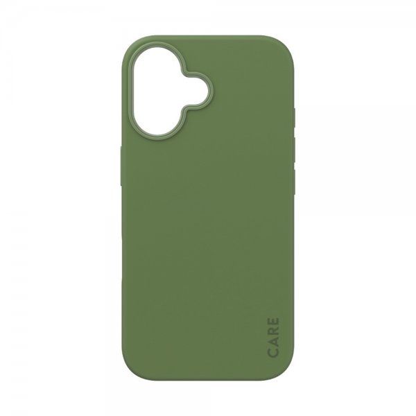 CARE by PanzerGlass iPhone 16 Deksel Fashionable MagSafe Grønn