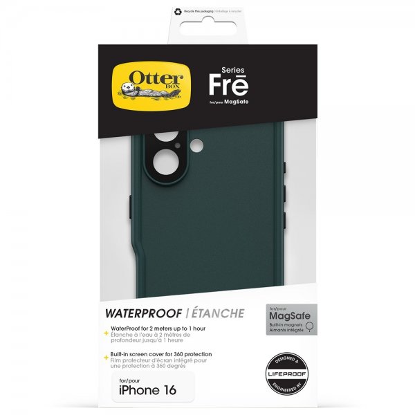 Otterbox iPhone 16 Deksel Fre MagSafe Sagebrush