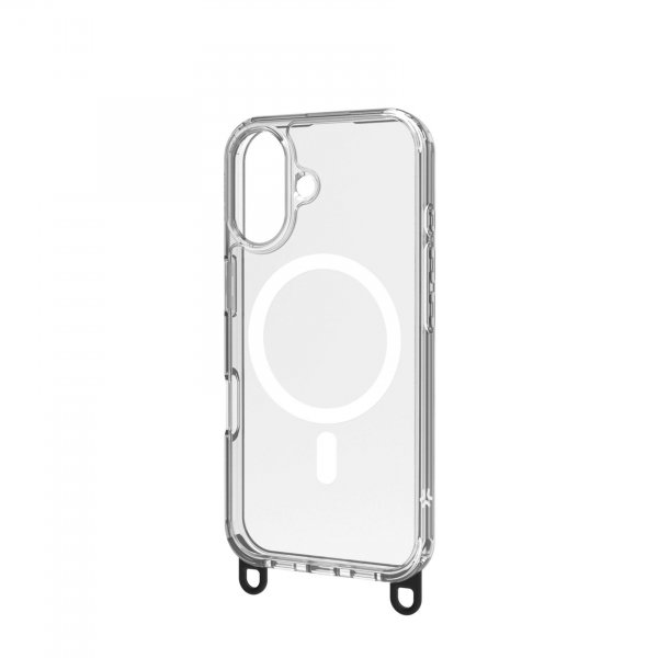 Celly iPhone 16 Deksel Freedom Necklace MagSafe Transparent