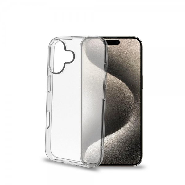 Celly iPhone 16 Deksel GELSKIN Klar