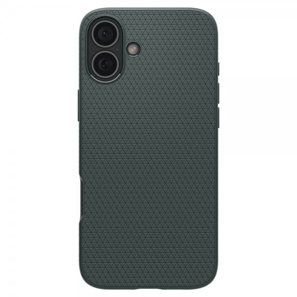Spigen iPhone 16 Deksel Liquid Air Abyss Green