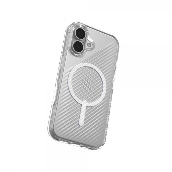 Zagg iPhone 16 Deksel Luxe Snap Transparent