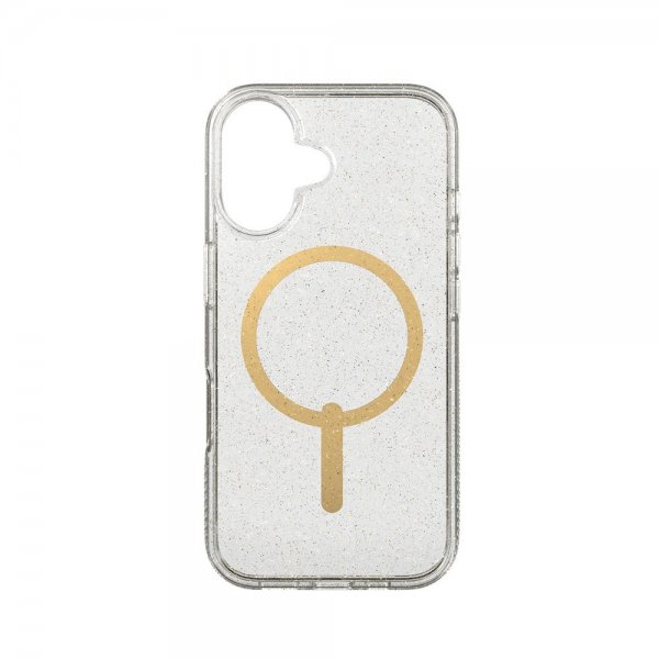 Zagg iPhone 16 Deksel Milan Snap Gold Glitter