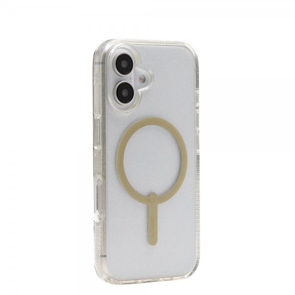 Zagg iPhone 16 Deksel Milan Snap Gold Glitter
