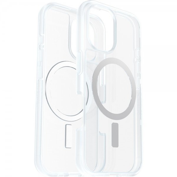 Otterbox iPhone 16 Deksel React MagSafe Klar