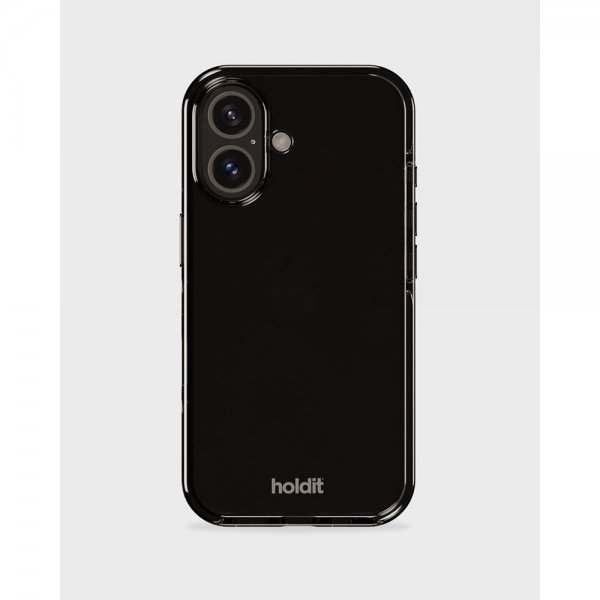 holdit iPhone 16 Deksel Seethru Svart