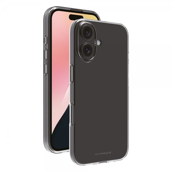 Vivanco iPhone 16 Deksel Super Slim Transparent