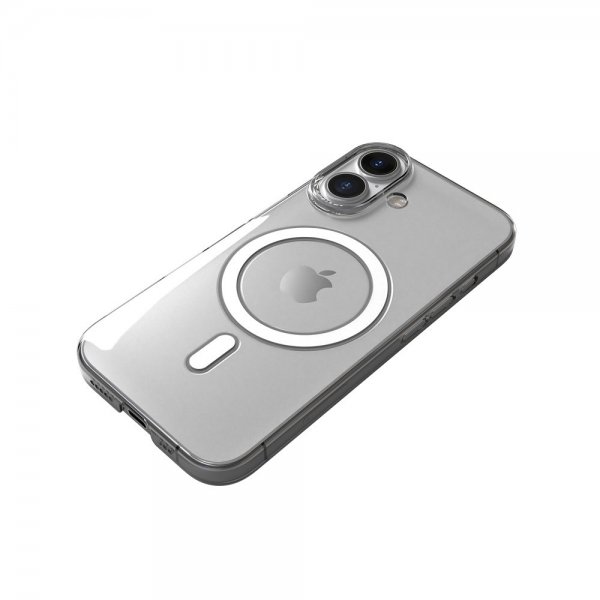 Nudient iPhone 16 Deksel Thin Case MagSafe Transparent