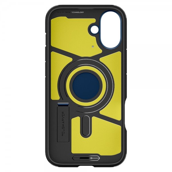 Spigen iPhone 16 Deksel Tough Armor MagFit Navy Blue