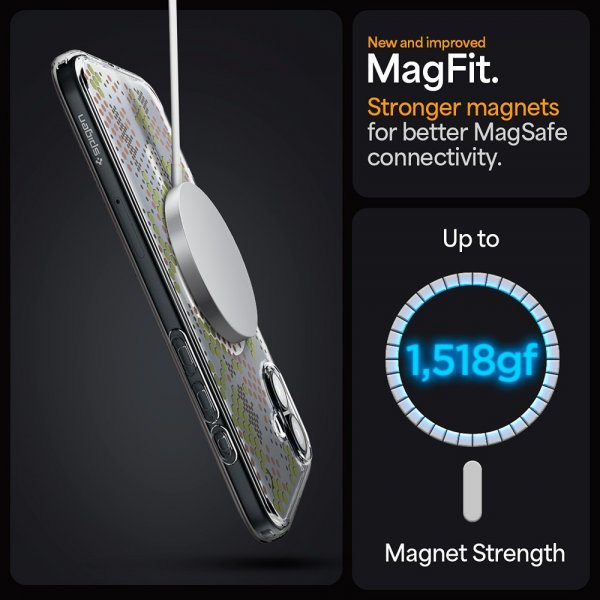 Spigen iPhone 16 Deksel Ultra Hybrid MagFit Digital Camo