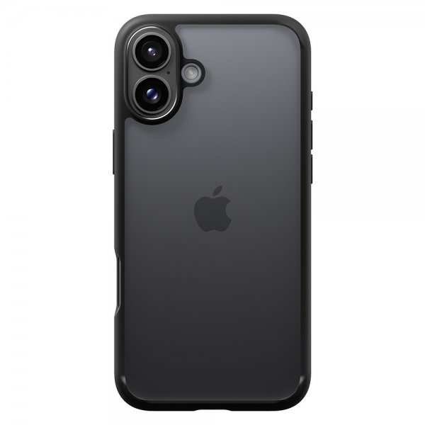 Spigen iPhone 16 Deksel Ultra Hybrid Matte Svart