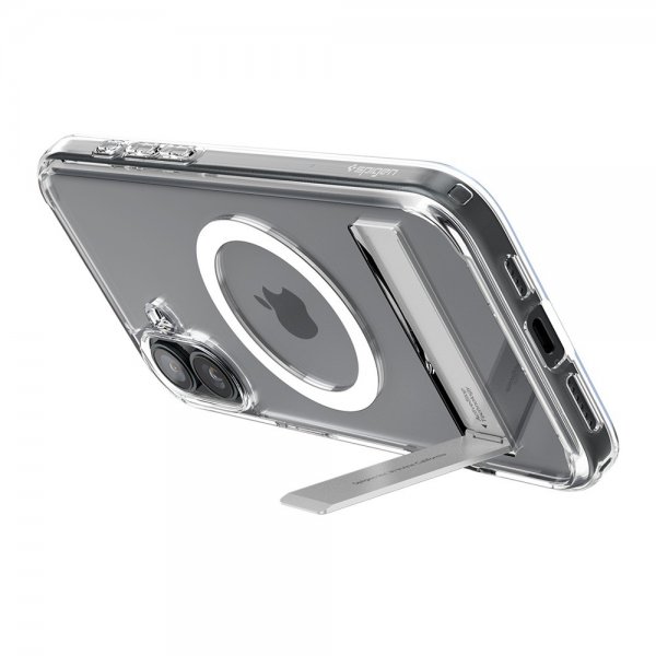 Spigen iPhone 16 Deksel Ultra Hybrid S MagFit Crystal Clear