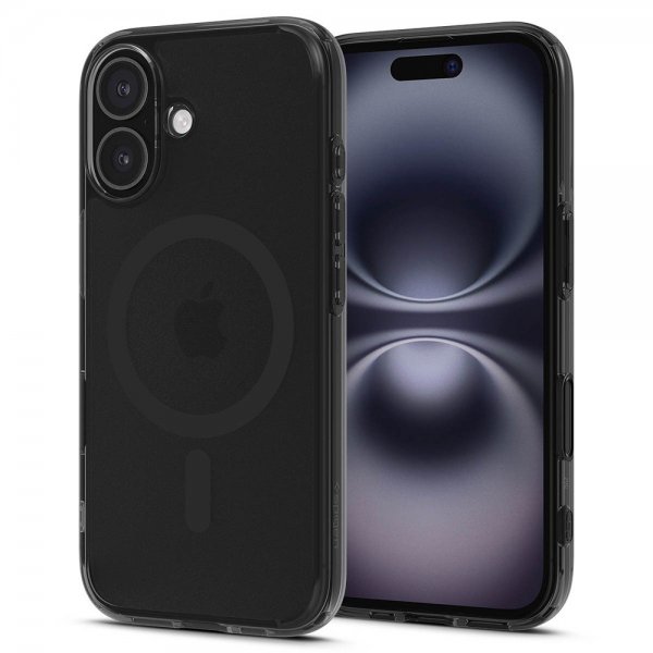 Spigen iPhone 16 Deksel Ultra Hybrid T MagFit Frost Black