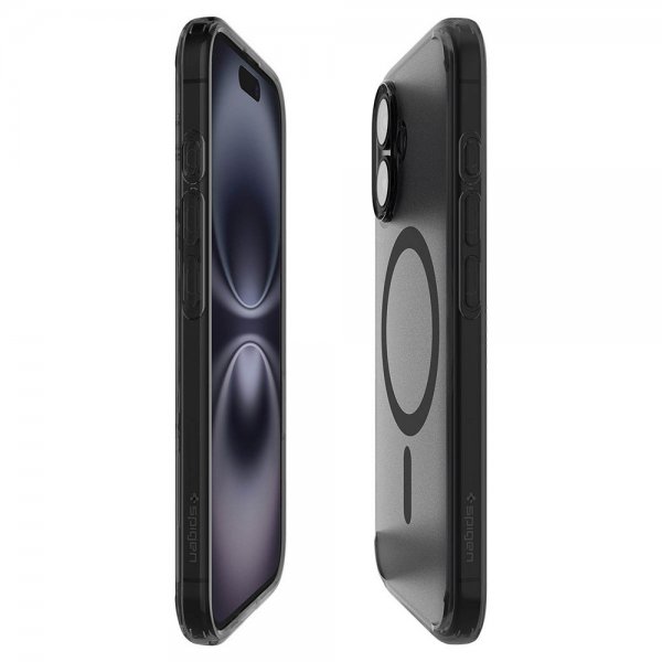 Spigen iPhone 16 Deksel Ultra Hybrid T MagFit Frost Black