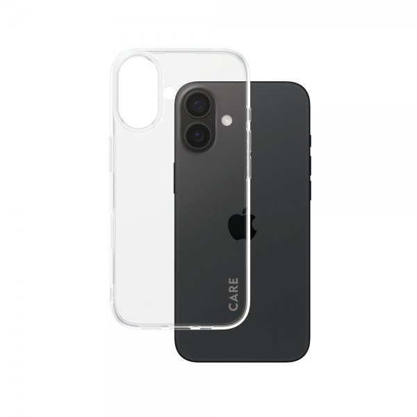 CARE by PanzerGlass iPhone 16 Deksel X-Ray Transparent