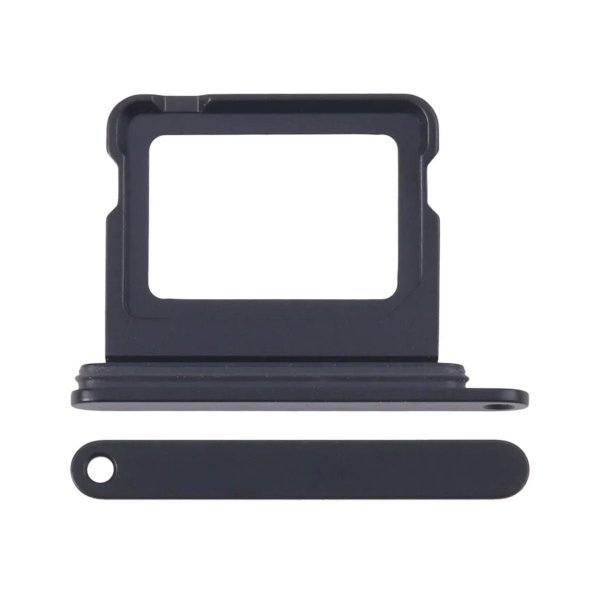 iPhone 16/16 Plus SIM-kortholder - Svart
