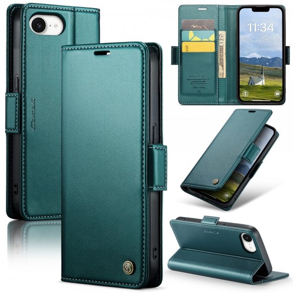 CaseMe iPhone 16e/17e Etui 023 Series Grønn
