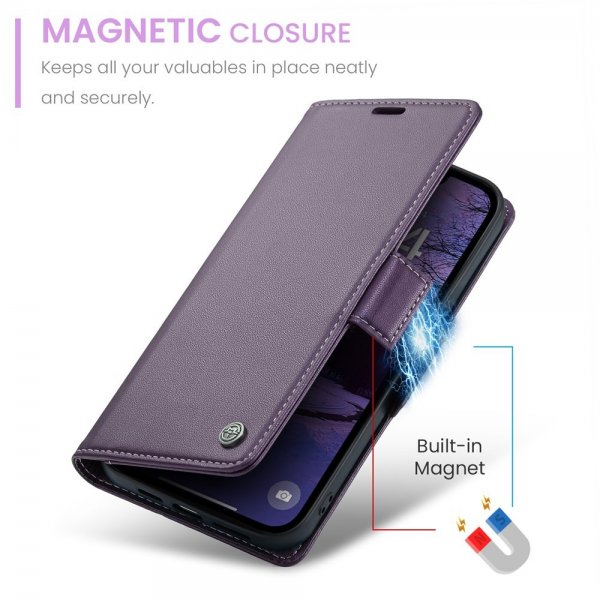 CaseMe iPhone 16e/17e Etui 023 Series Lilla