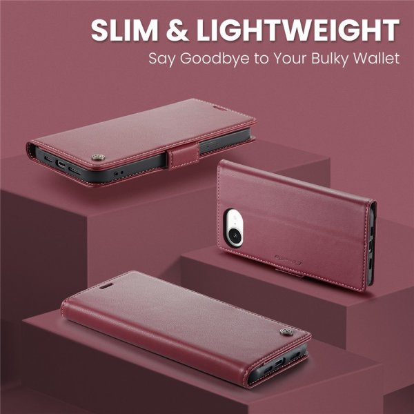 CaseMe iPhone 16e/17e Etui 023 Series Rød