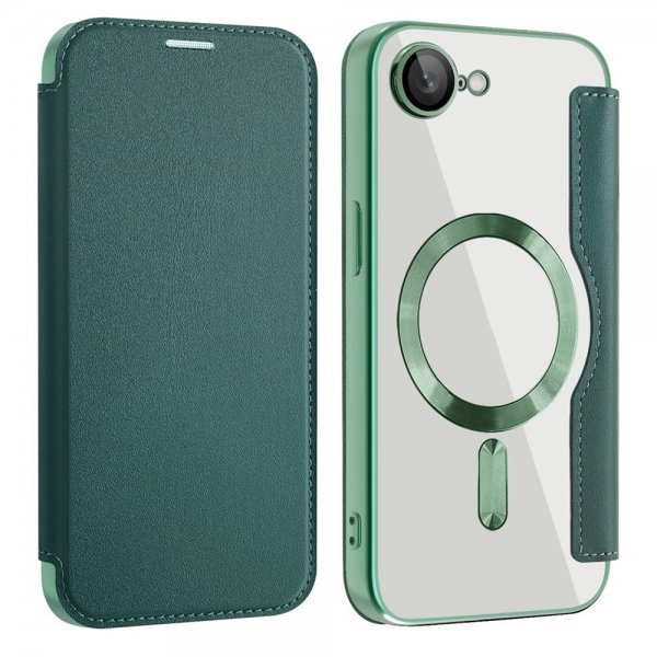 iPhone 16e/17e Etui MagSafe Grønn