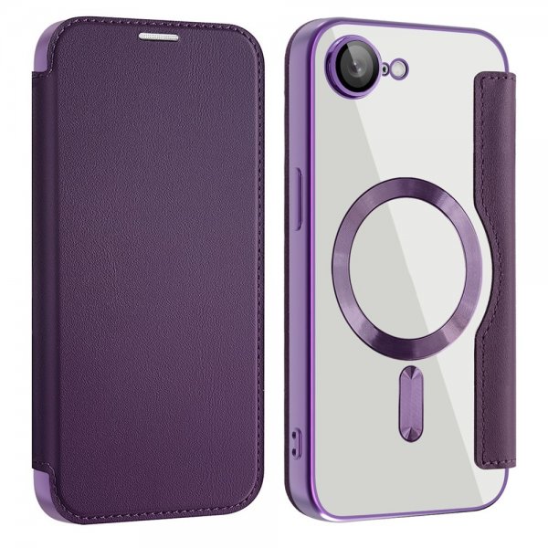 iPhone 16e/17e Etui MagSafe Lilla