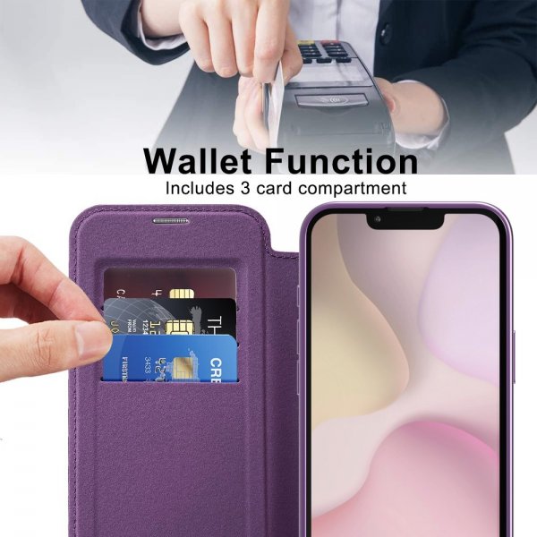 iPhone 16e/17e Etui MagSafe Lilla
