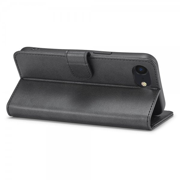 Lc.Imeeke iPhone 16e/17e Etui med Kortlomme stativfunksjon Svart