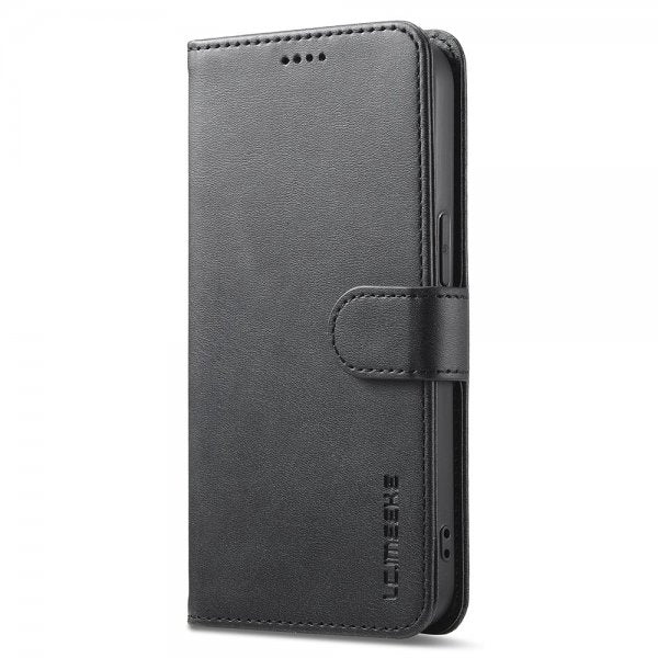 Lc.Imeeke iPhone 16e/17e Etui med Kortlomme stativfunksjon Svart