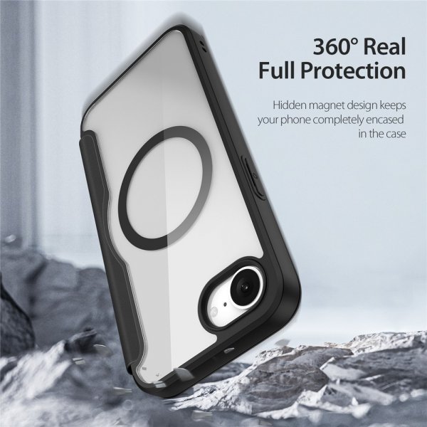 Dux Ducis iPhone 16e/17e Etui Skin X Pro Series MagSafe Svart