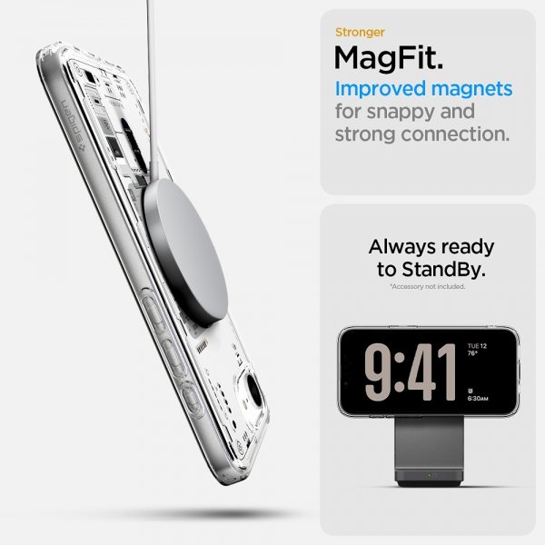 Spigen iPhone 16e/iPhone 17e Deksel Ultra Hybrid Neo One MagFit